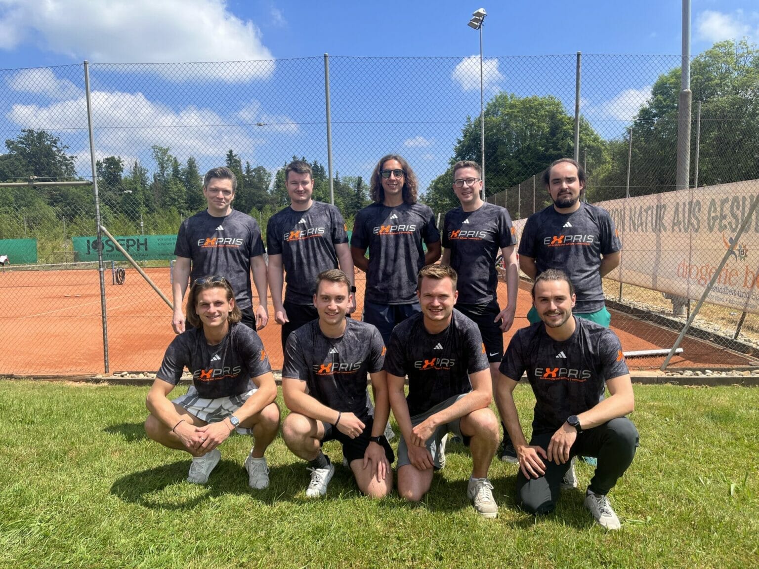 Tennisclub Sponsoring: EXPRIS Sponsored TShirt TC Flawil