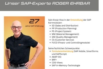 SAP-Experte Roger Ehrbar